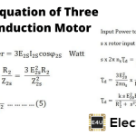 Torque Equation of Three Phase Induction Motor 三相感应电动机的扭矩方程