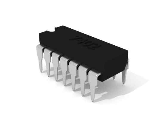 NOR门IC 7402