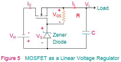 MOSFET作为线性稳压器