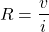\ begin {align *} r = \ frac {v} {i} \ neg {align *}
