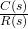 \压裂{C (s)} {R (s)}