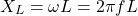 \ begin {align *} x_l = \ oomga l = 2 \ pi fl \ neg {alight *}