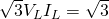 \ sqrt {3} v_l i_l = \ sqrt {3}