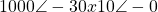 1000 \角度-30 x10 \角度-0