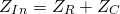 \ begin {align *} z_i_n = z_r + z_c \ neg {align *}