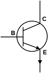 NPN晶体管符号