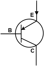 PNP晶体管符号